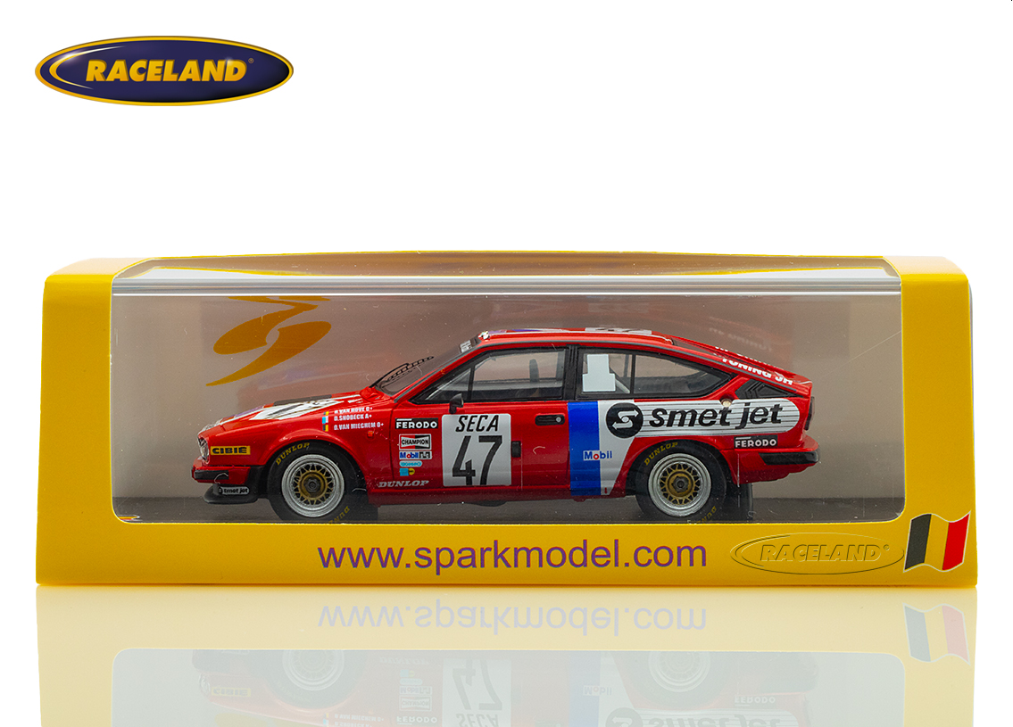 Alfa Romeo GTV6 van Hove Mobil Smet Jet 24H Spa ETCC 1982