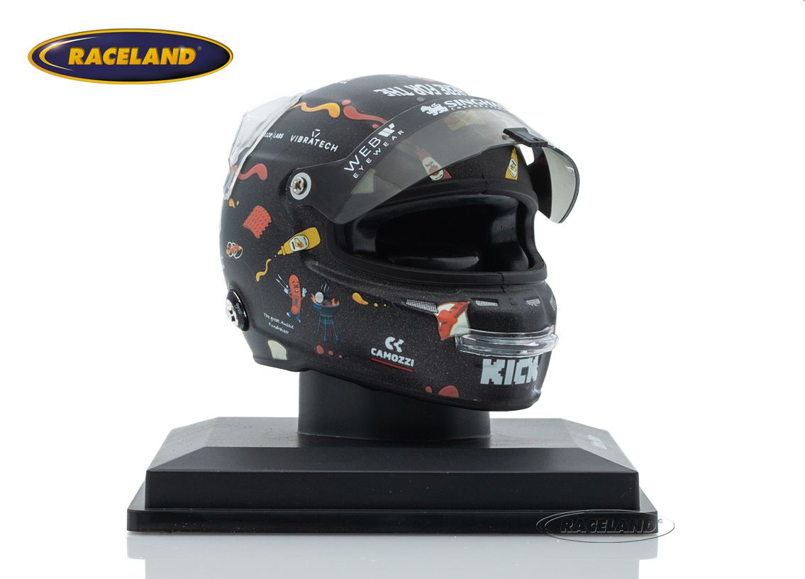 Helmet Sauber Stake F1 Team Kick Australian GP 2024