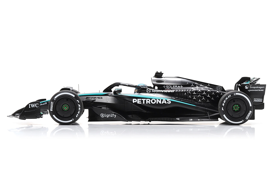 Mercedes F1 W16 AMG Petronas F1 winner Singapore GP 2025