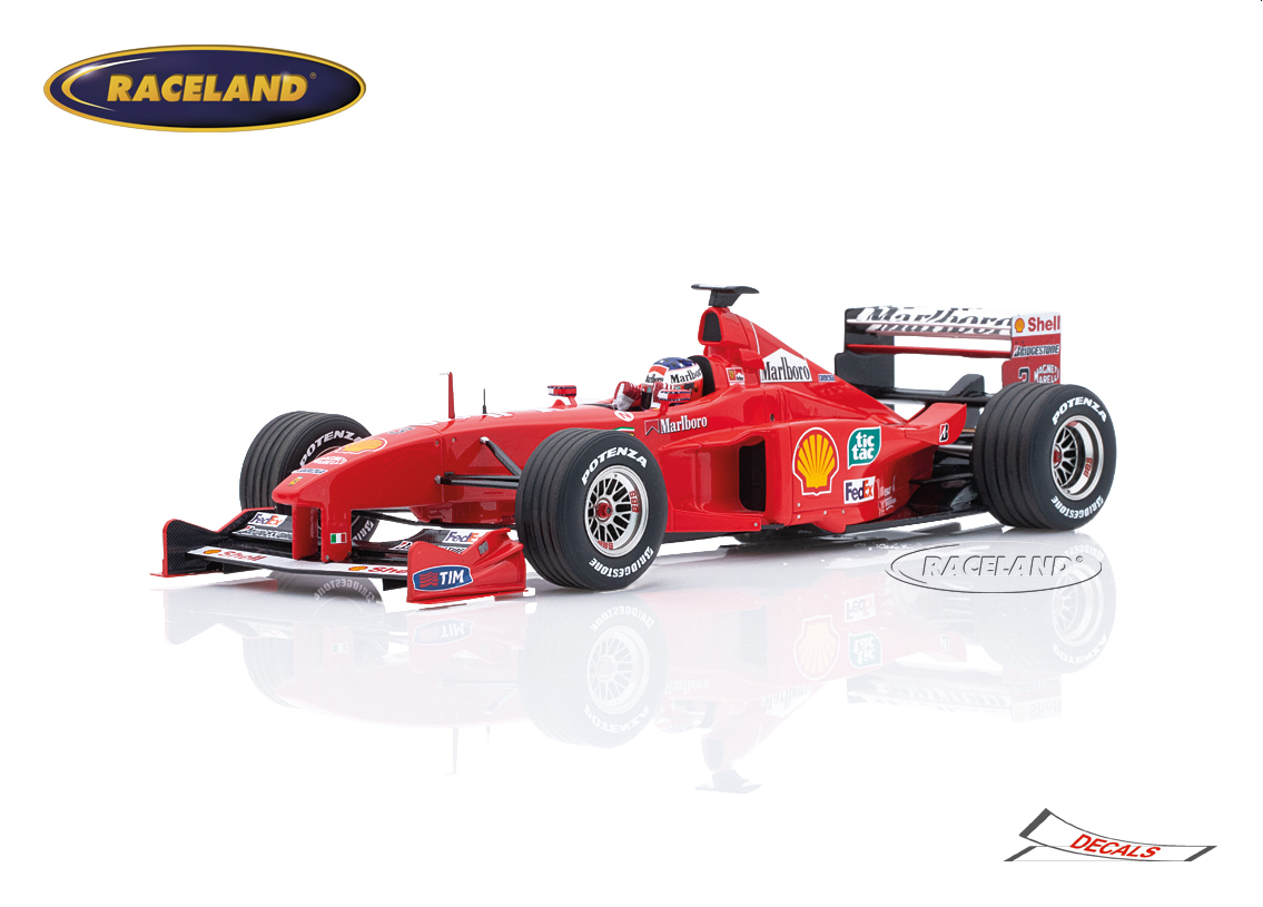 Ferrari F399 V10 F1 Scuderia Ferrari winner GP Monaco 1999