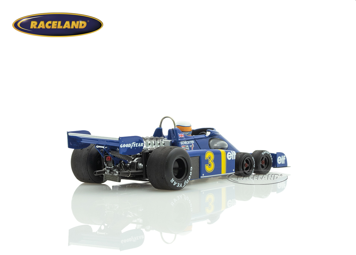 Tyrrell P34 Cosworth V8 elf Team Tyrrell F1 2° British GP Brands Hatch 1976