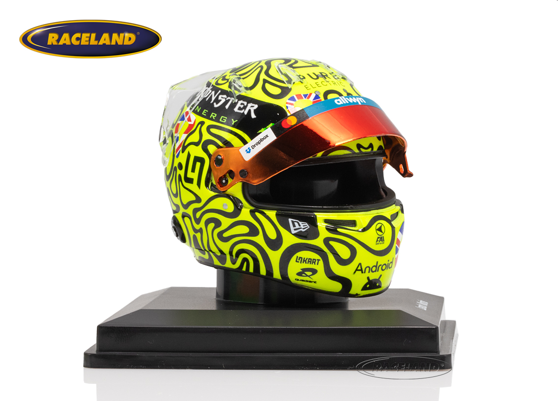Helmet McLaren F1 Team British GP 2025