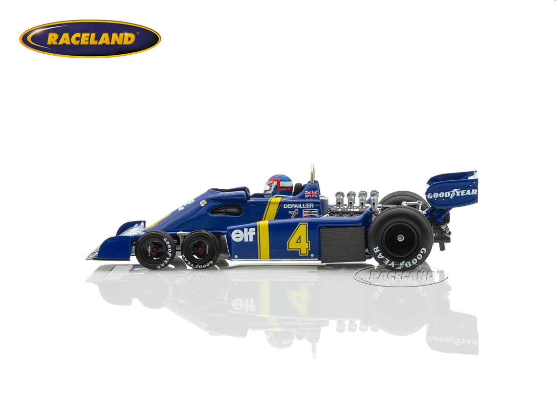 Tyrrell P34 Cosworth V8 elf Team Tyrrell F1 2° Swedish GP Anderstorp 1976