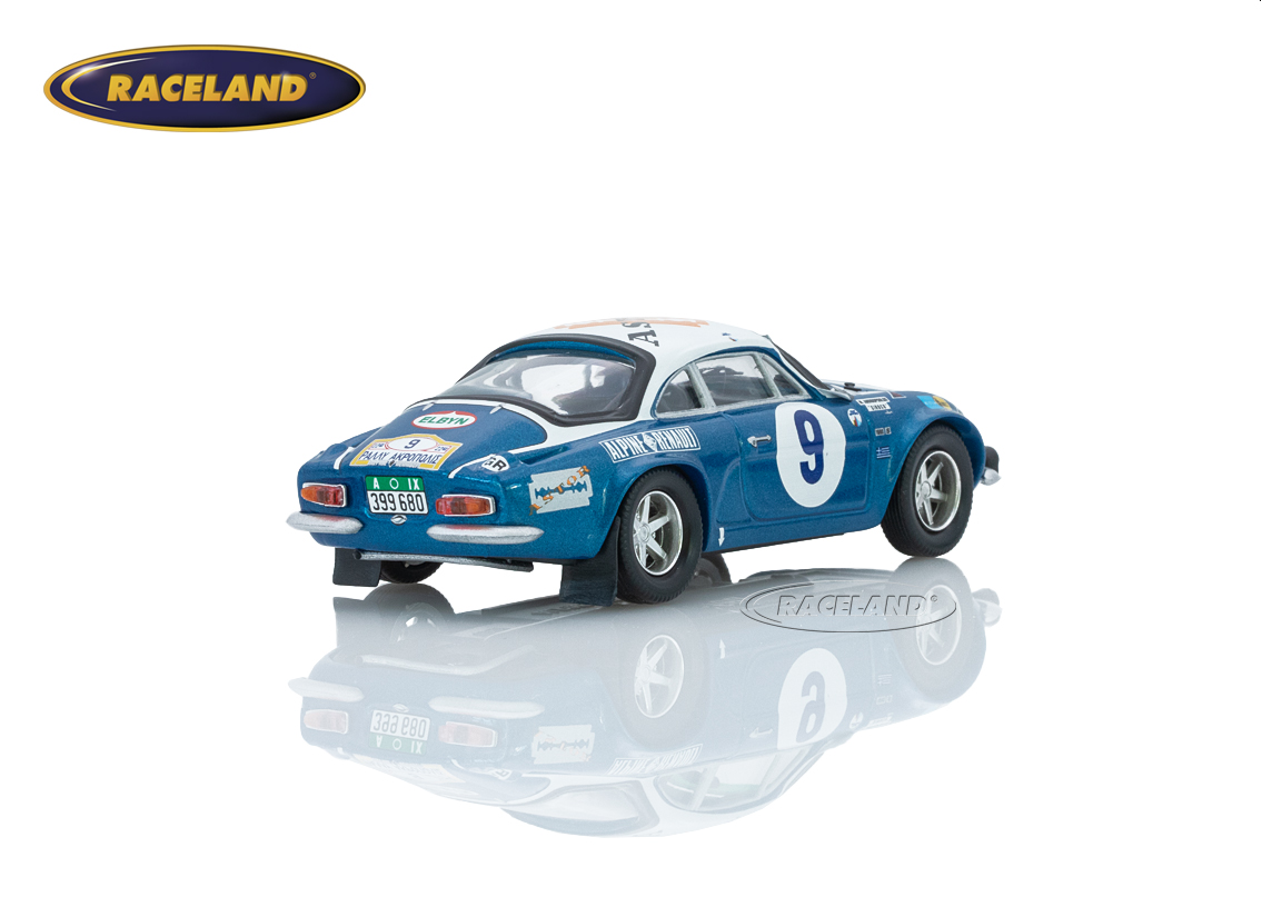 Alpine Renault A110 1800 2° Acropolis Rally Greece 1975