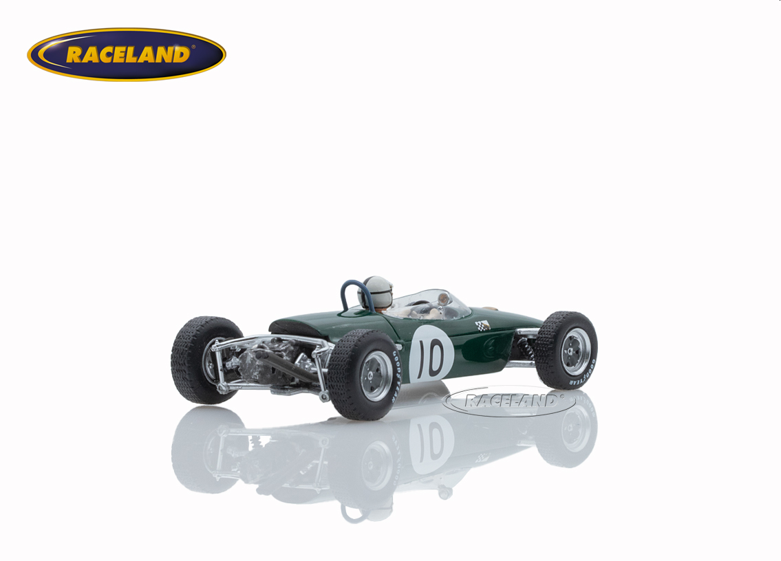Brabham BT18 Honda S100 F2 Brabham Racing winner F2 GP Rouen 1966