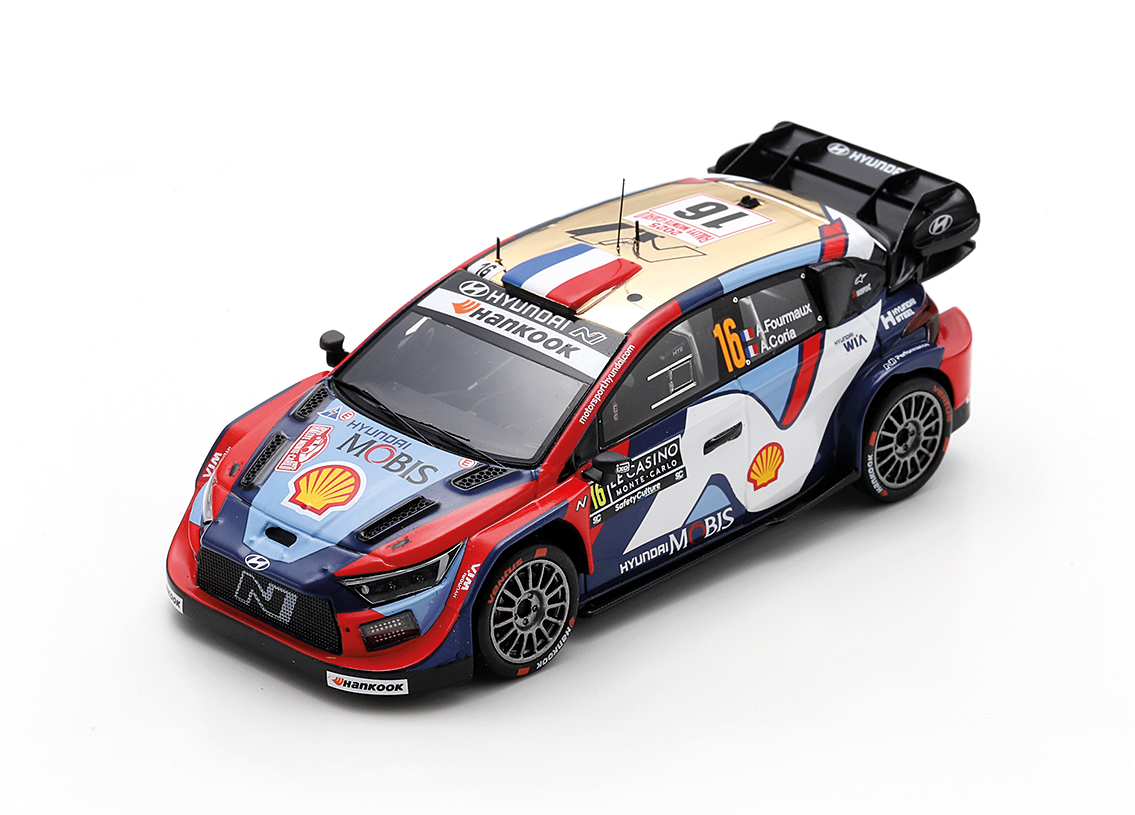 Hyundai i20 N Rally1 Hyundai Shell Mobis WRT 3° Rallye Monte Carlo 2025