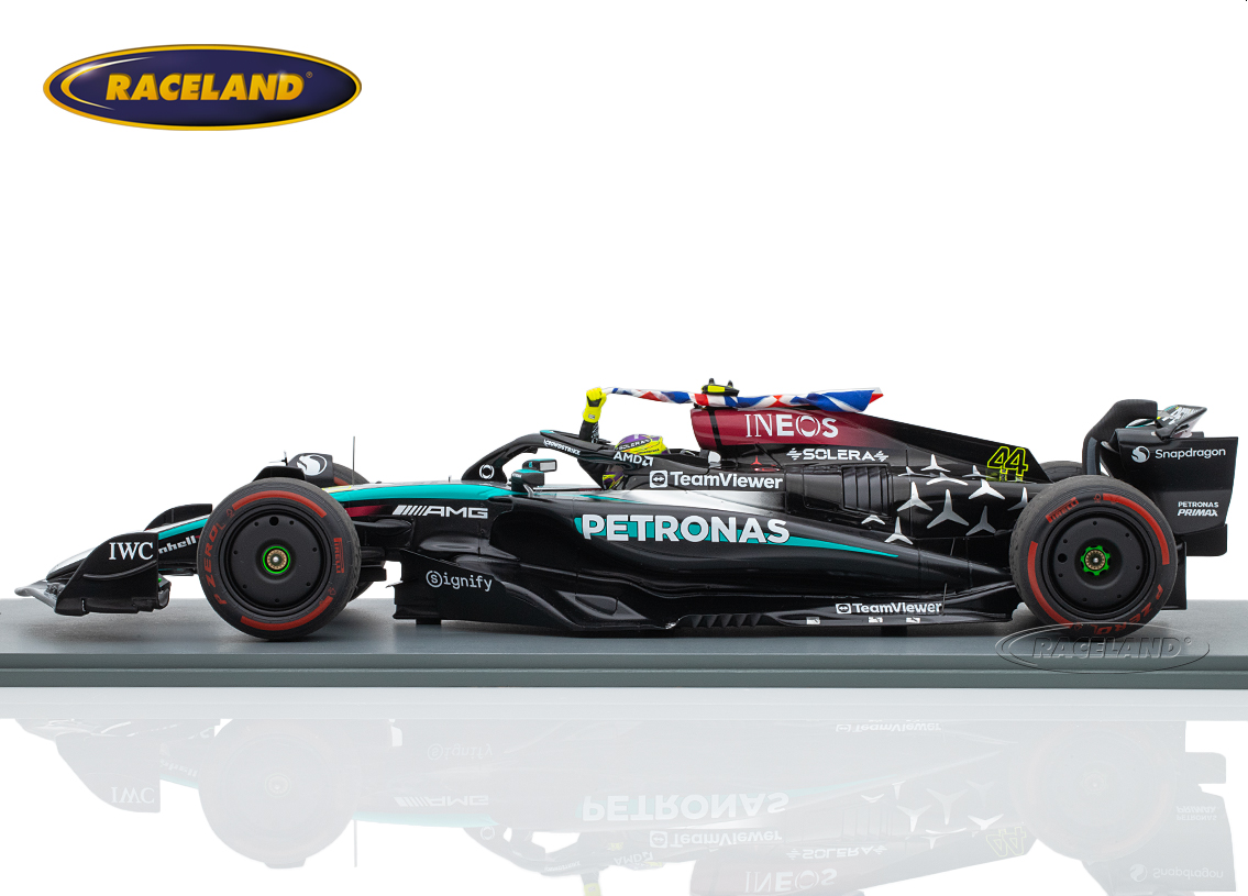 Mercedes F1 W15 AMG Petronas F1 winner British GP Silverstone 2024