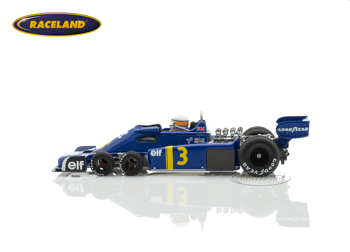 Tyrrell P34 Cosworth V8 elf Team Tyrrell F1 5° Dutch GP Zandvoort 1976