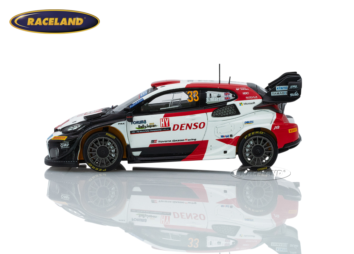 Toyota GR Yaris Rally1 Gazoo Racing WRT winner Rallye Japan 2023