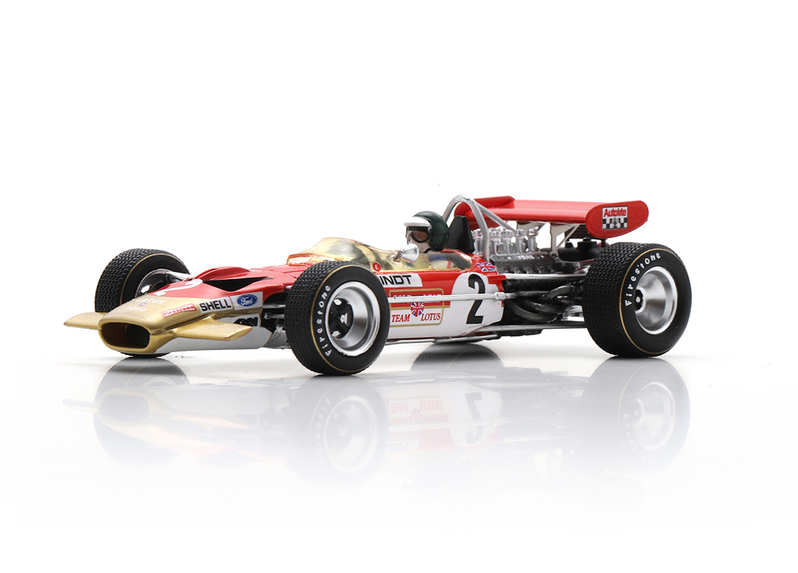 Lotus 49B Cosworth V8 F1 Gold Leaf winner US GP Watkins Glen 1969