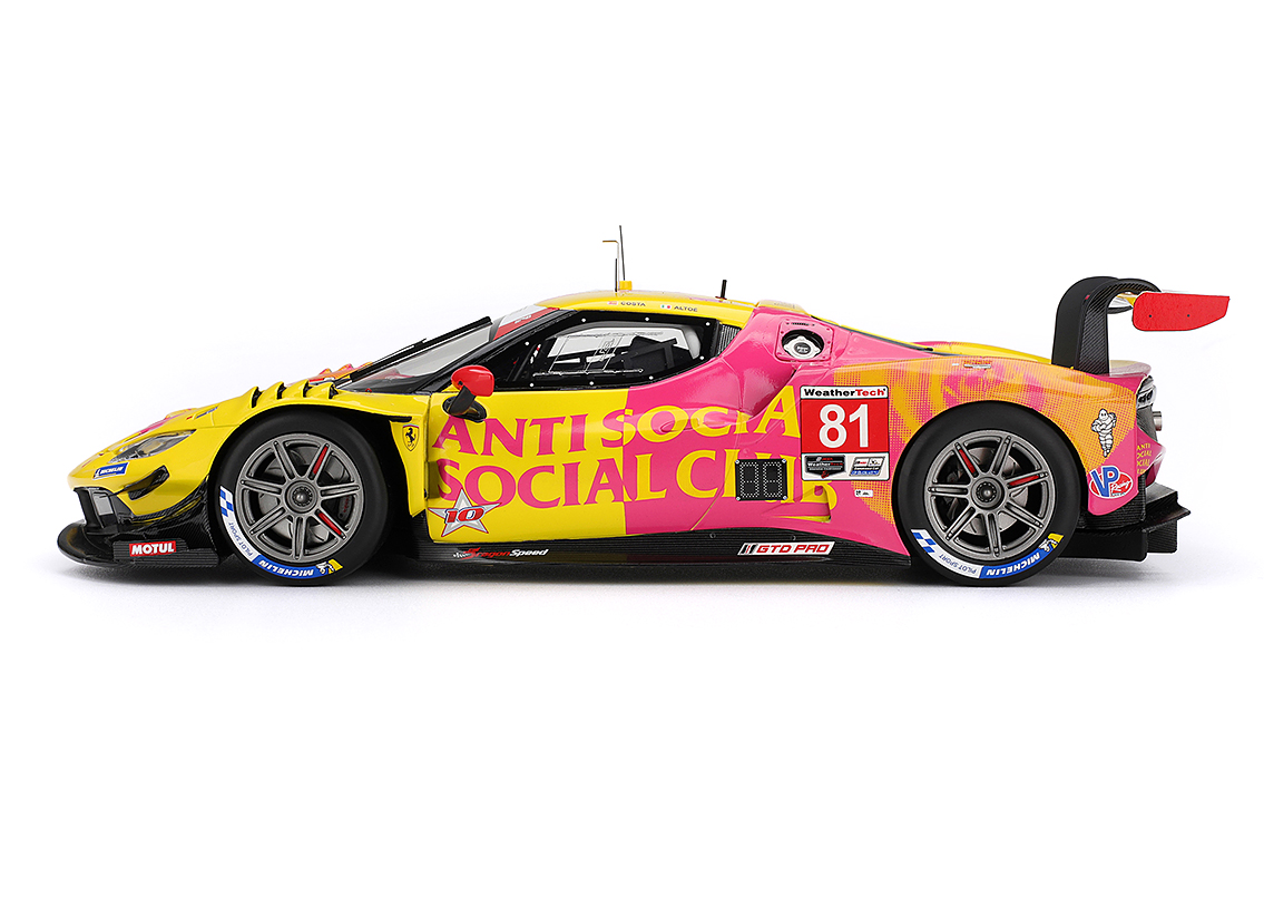 Ferrari 296 GT3 DragonSpeed 13° Laguna Seca IMSA 2025