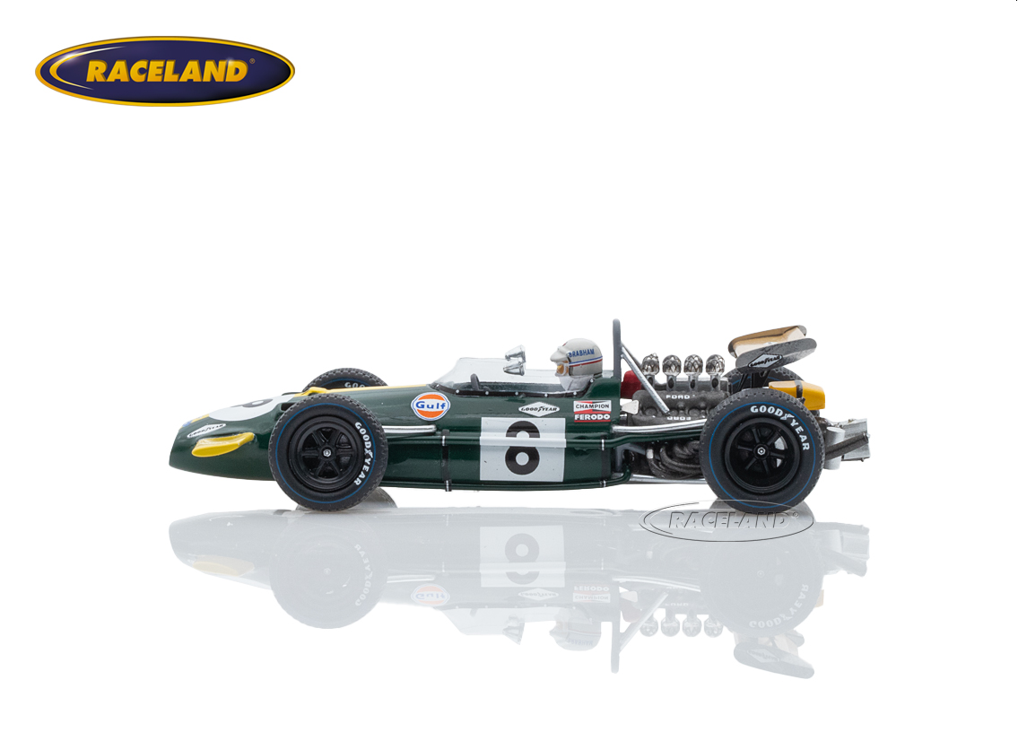 Brabham BT26A Cosworth V8 F1 MRD 3° Mexican GP 1969