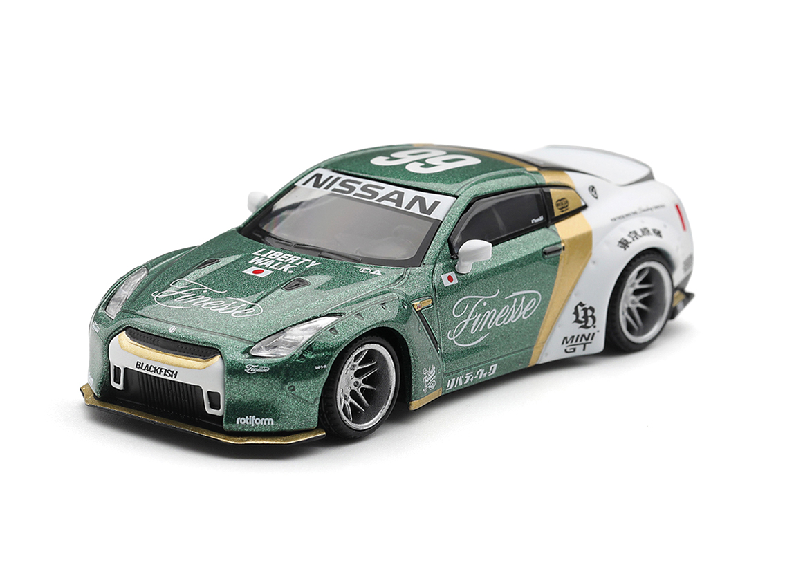 Nissan GT-R R35 LB Works Type 1 with Custom Ducktail Auto Finesse 2025