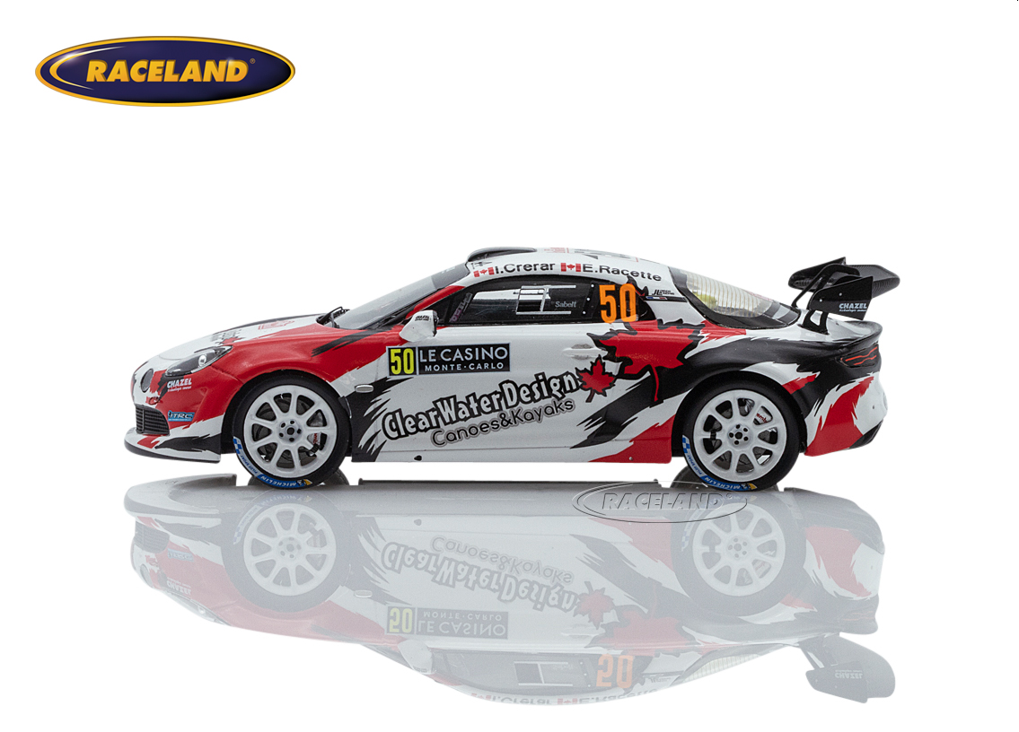 Alpine A110 Rally RGT Clear Water Design 57° Rallye Monte Carlo 2022