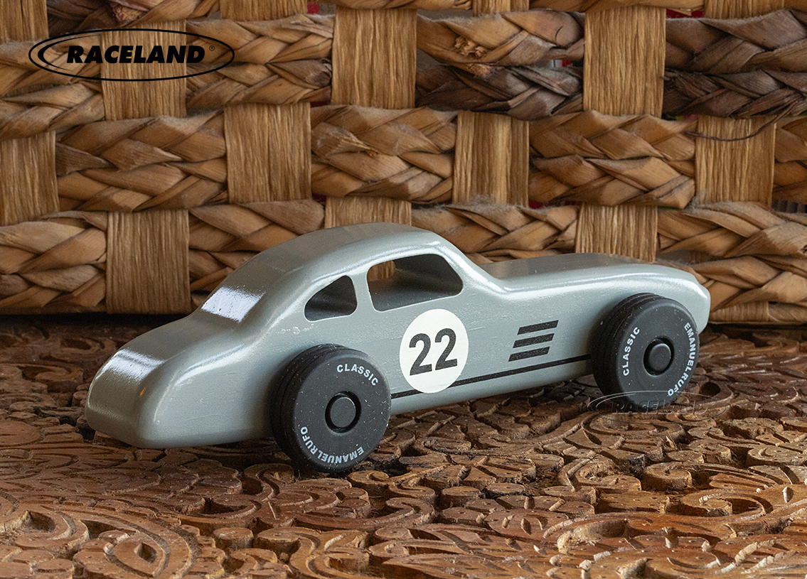 Wooden toy racer no.5