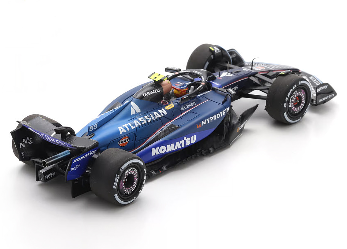 Williams FW47 Mercedes F1 Atlassian 3° Azerbaijan GP 2025
