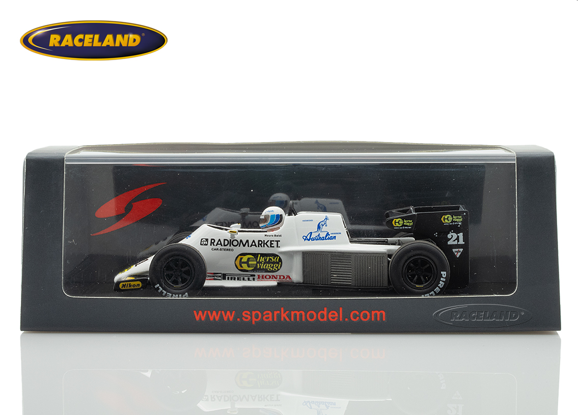 Spirit 101 Hart Turbo F1 Spirit Racing 8° GP San Marino Imola 1984