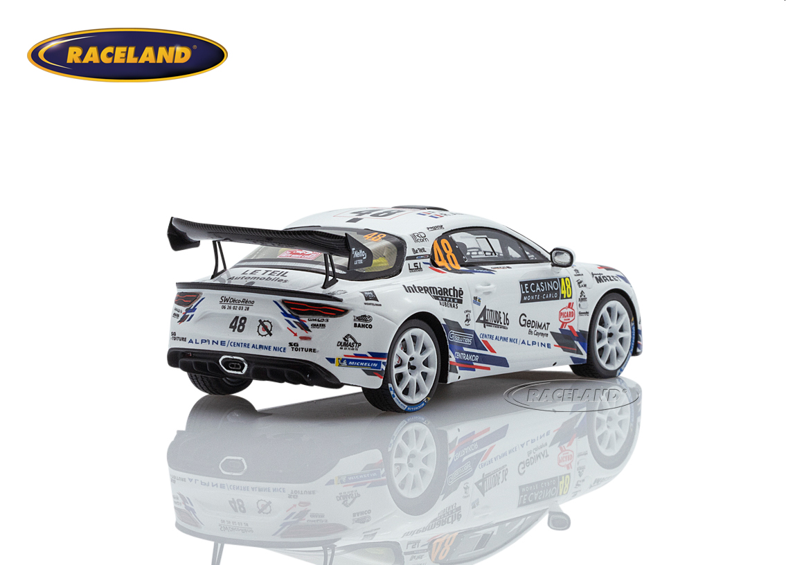 Alpine A110 Rally RGT Froment 15° Rallye Monte Carlo 2022 winner RGT