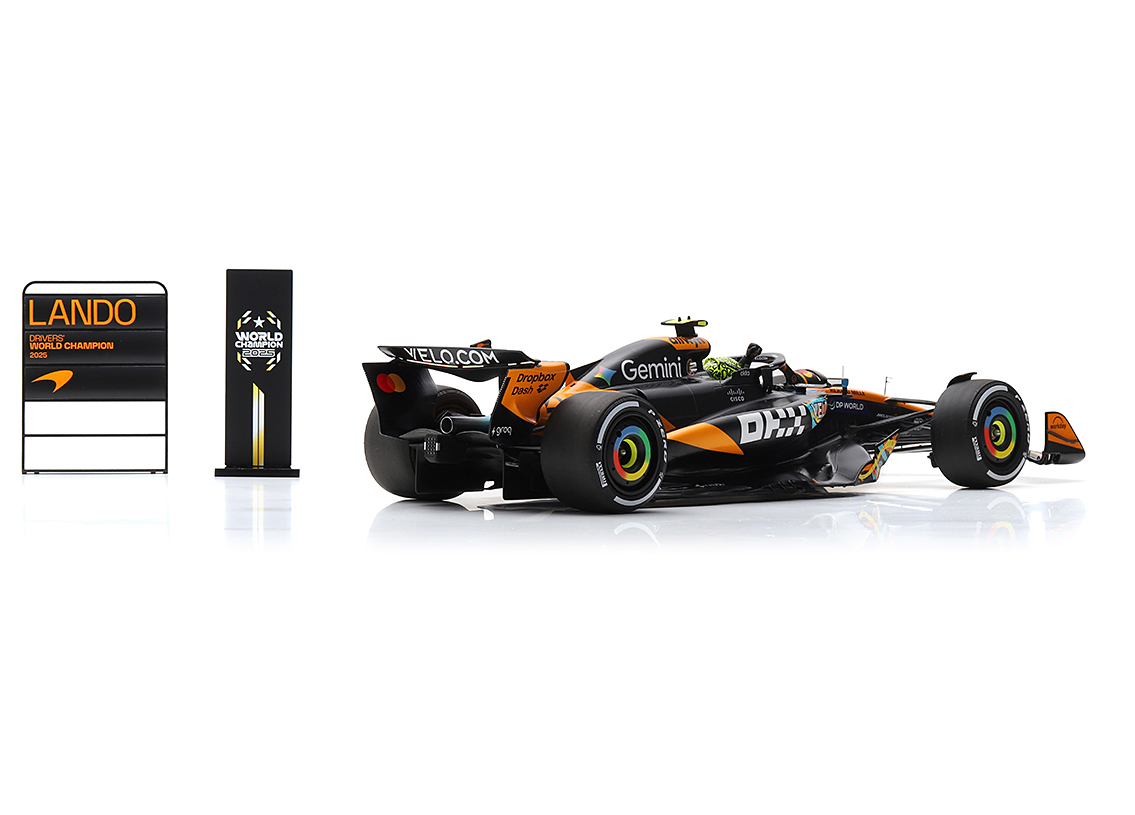 McLaren MCL39 Mercedes F1 3° Abu Dhabi GP World Champion 2025