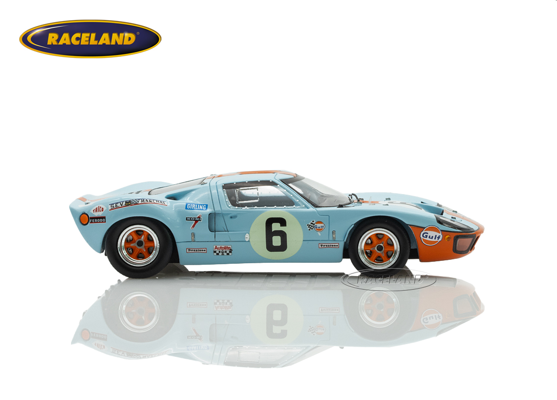 Ford GT 40 Gulf John Wyer Automotive winner Le Mans 1969