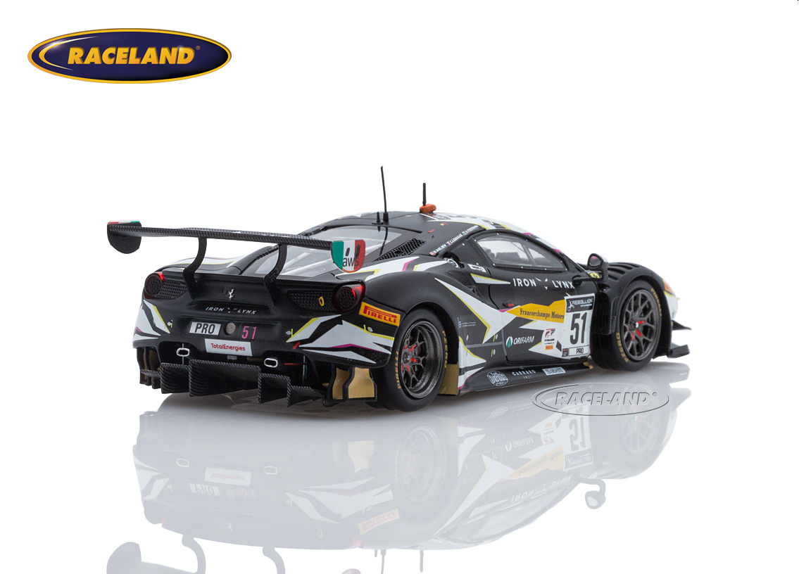 Ferrari 488 GT3 Iron Lynx winner 24H Spa 2021