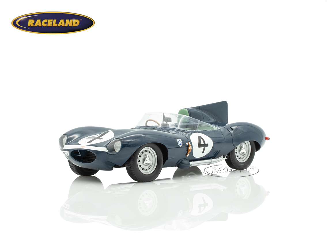 Jaguar D-Type Ecurie Ecosse winner Le Mans 1956