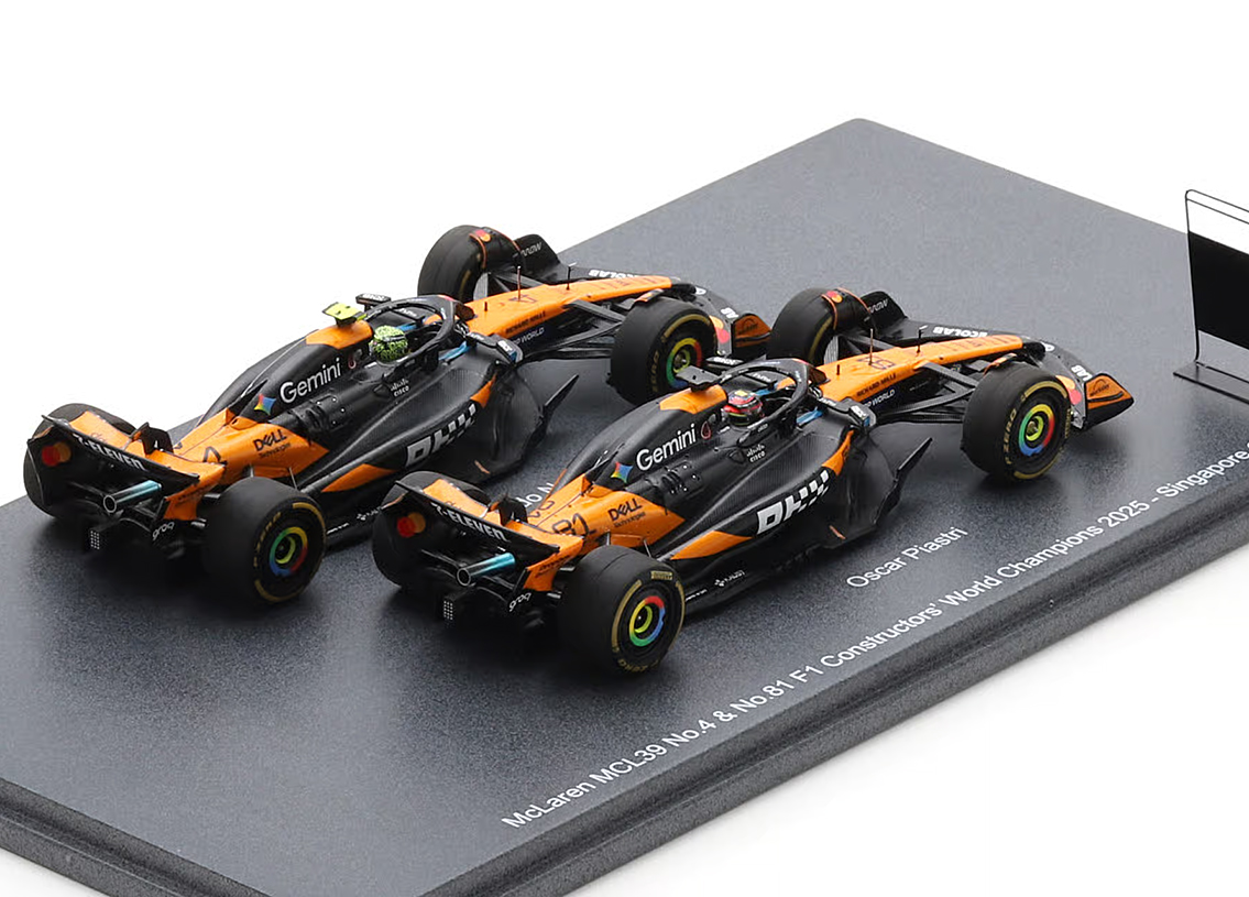 McLaren MCL39 Mercedes F1 Constructor Champion 2025