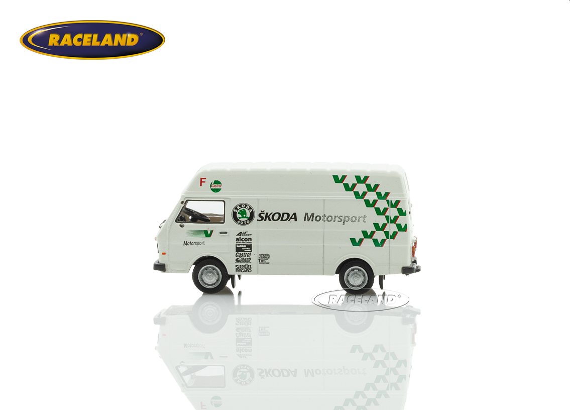 VW LT panel truck Skoda Motorsport 1985
