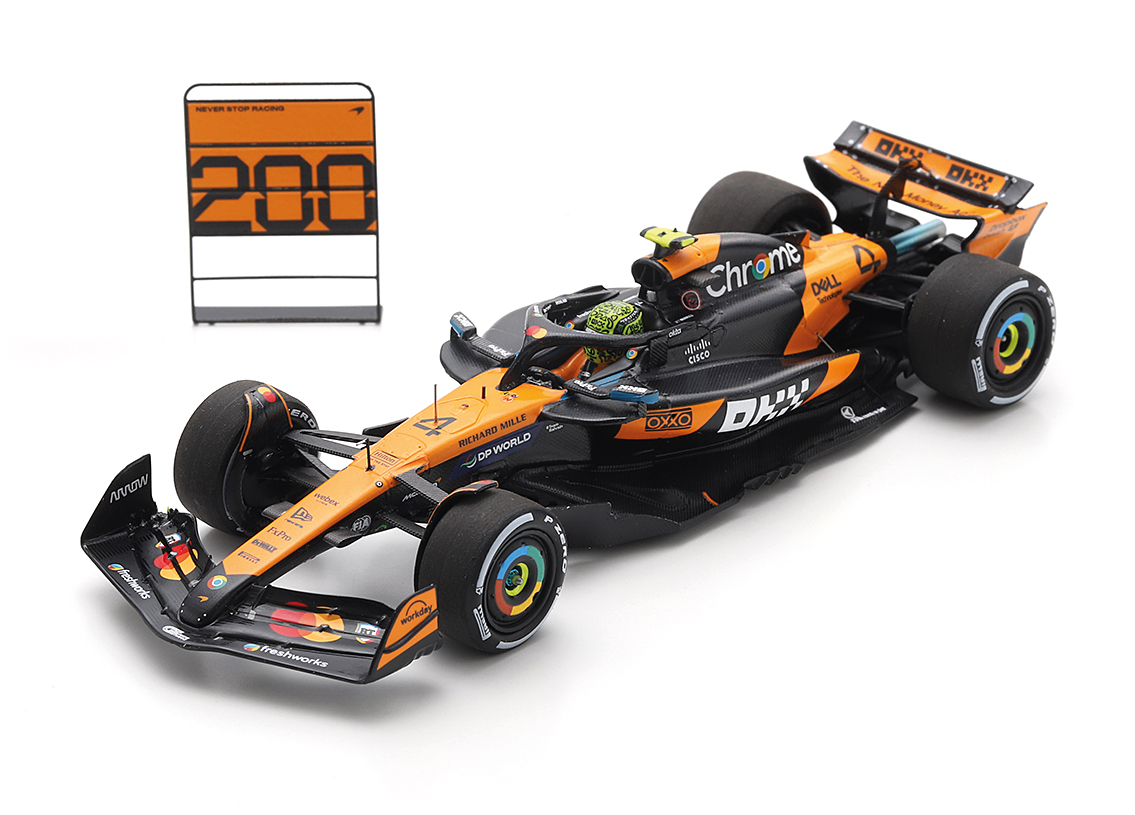 McLaren MCL39 Mercedes F1 winner Hungarian GP 2025