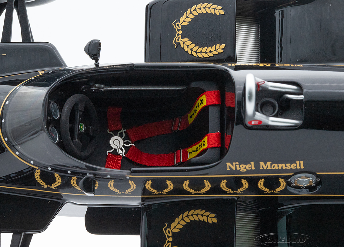 Lotus 94T Renault V6 F1 John Player Special 4° British GP Silverstone 1983