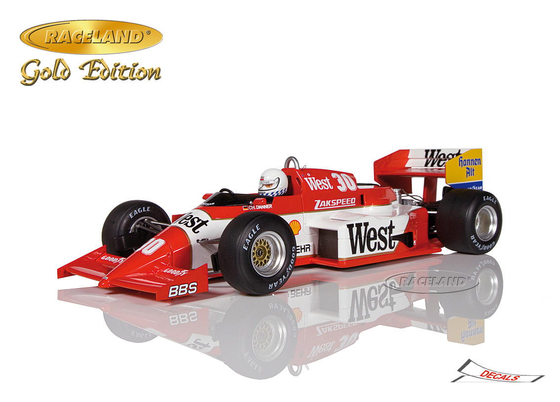 Zakspeed 841 1.5 Zakspeed Turbo F1 Belgian GP 1985