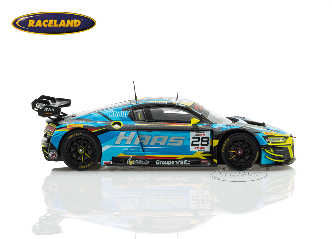 Audi R8 LMS GT3 EVO II Haas RT 44° Spa 24H 2025