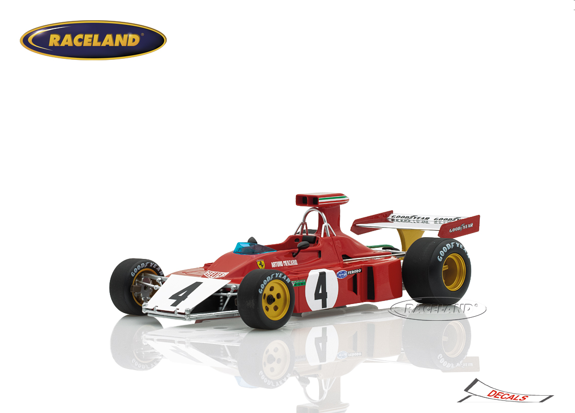 Ferrari 312B3-73 F1 Scuderia Ferrari 15° Canadian GP Mosport Park 1973
