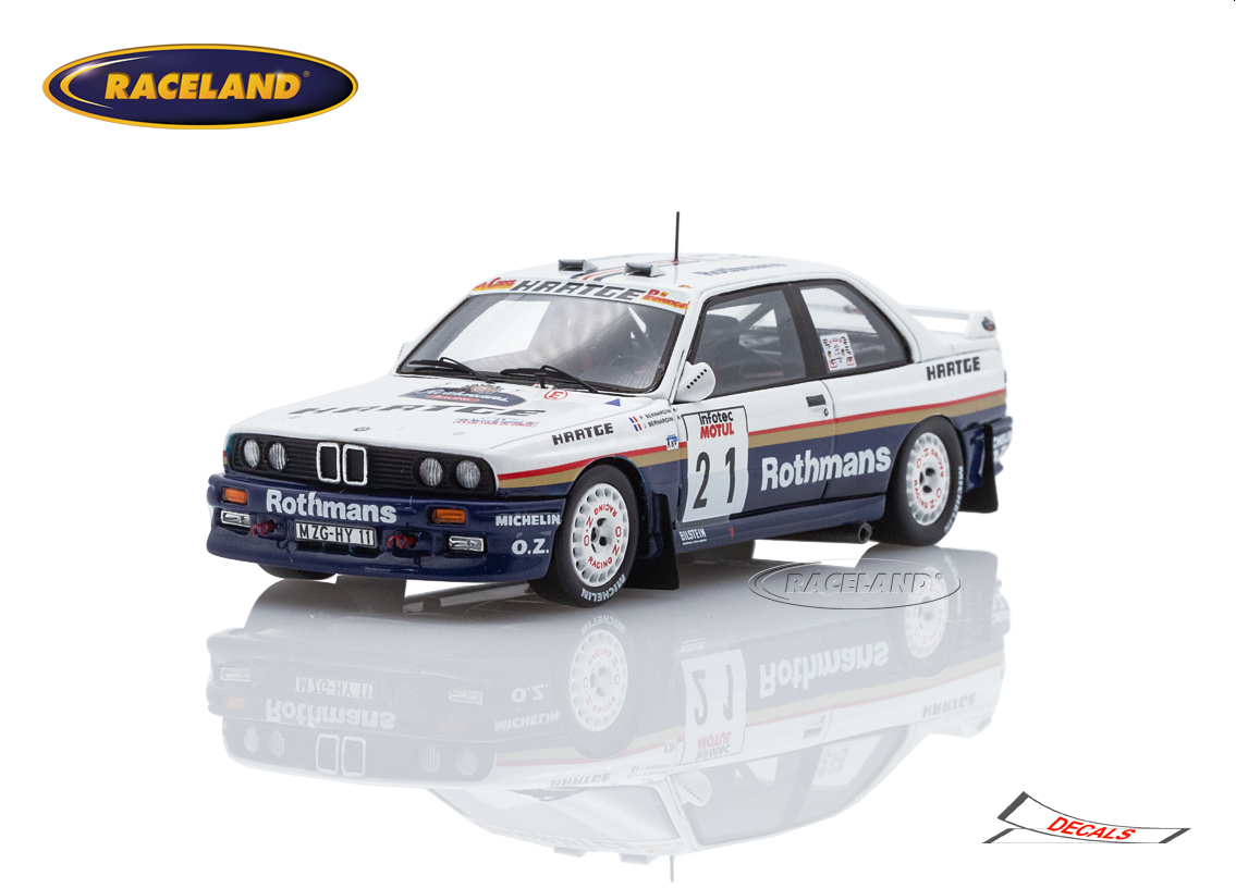 BMW M3 E30 Hartge Rothmans Tour de Corse 1989