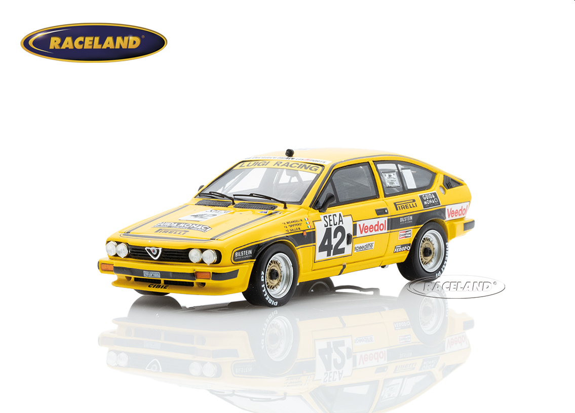 Alfa Romeo Alfetta GTV6 Luigi Racing 11° 24H Spa 1983