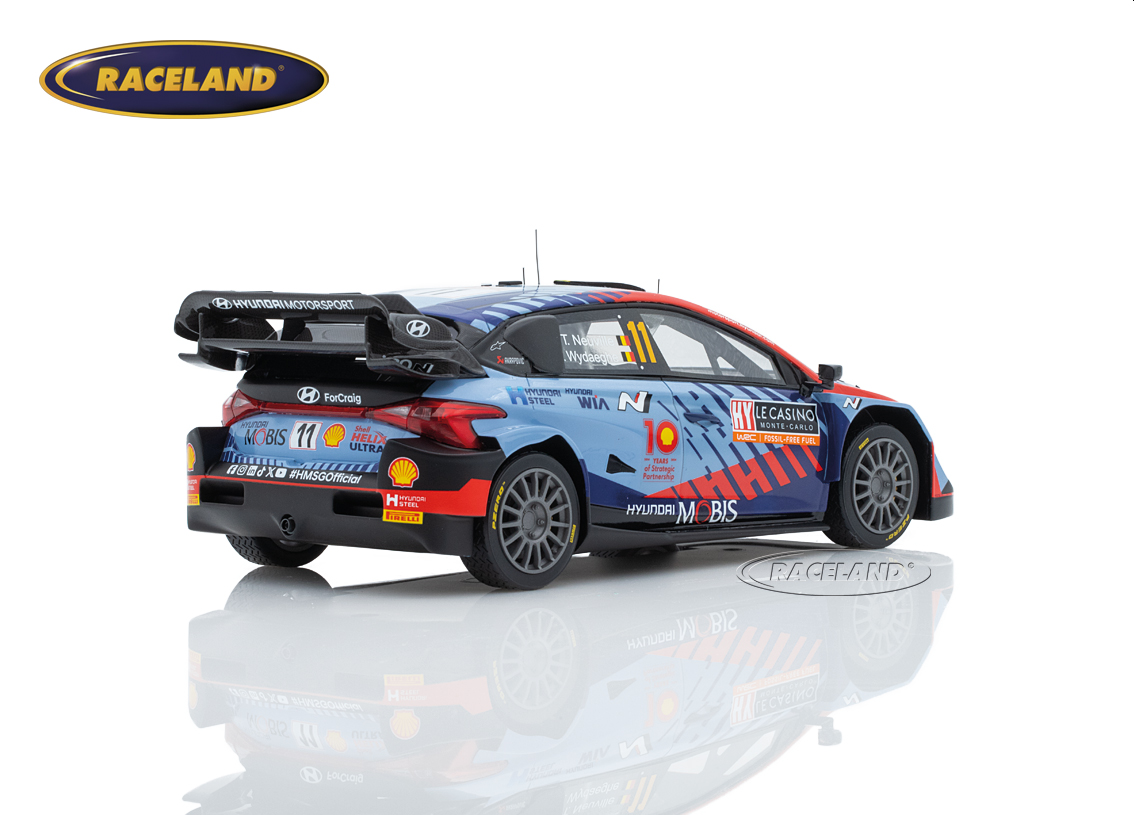 Hyundai i20 N Rally 1 WRC Shell Mobis WRT winner Rallye Monte Carlo 2024