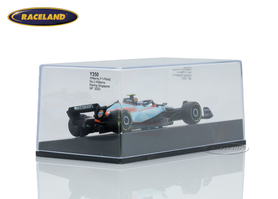 Williams FW45 Mercedes F1 Gulf Design 14° Singapore GP 2023