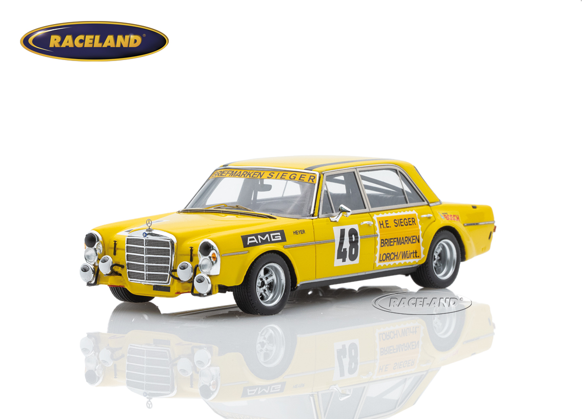 Mercedes Benz 300 SEL 6.8 AMG Le Mans test March 1972