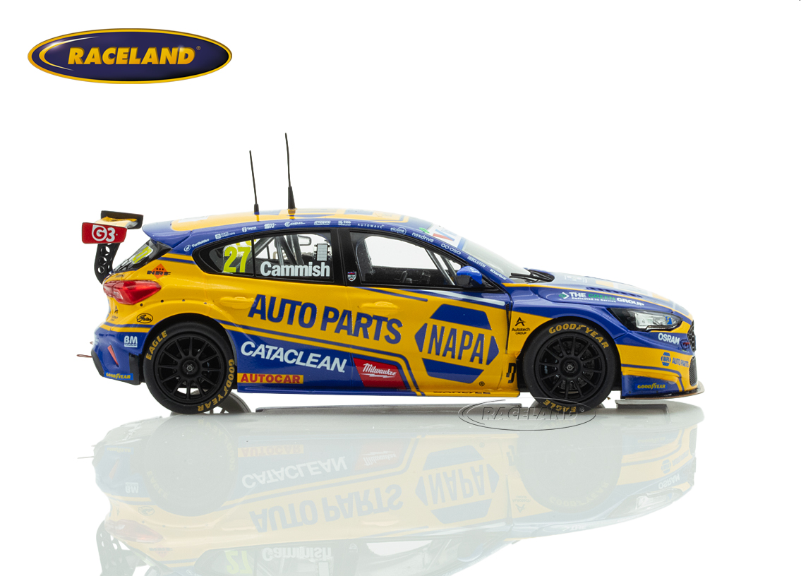 Ford Focus NAPA Racing UK winner race 1 BTCC Snetterton 2025