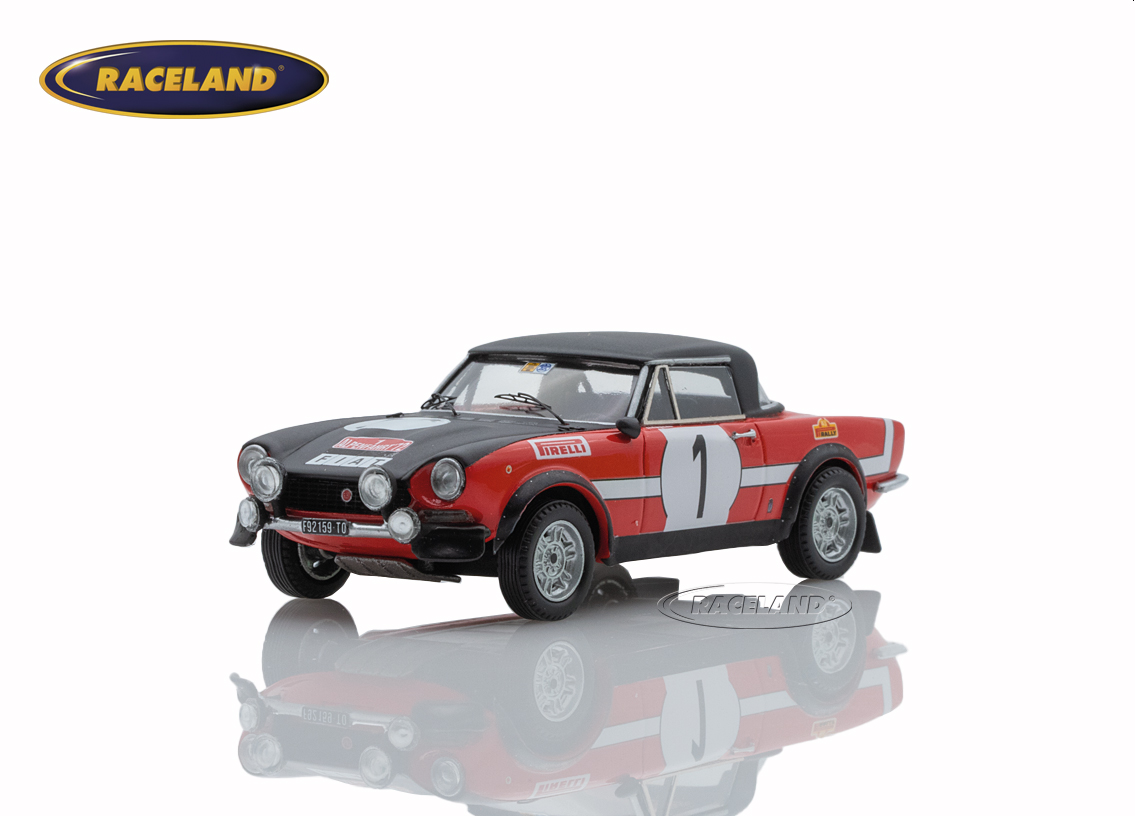 Fiat 124 Spider winner Österreichische Alpenfahrt 1972