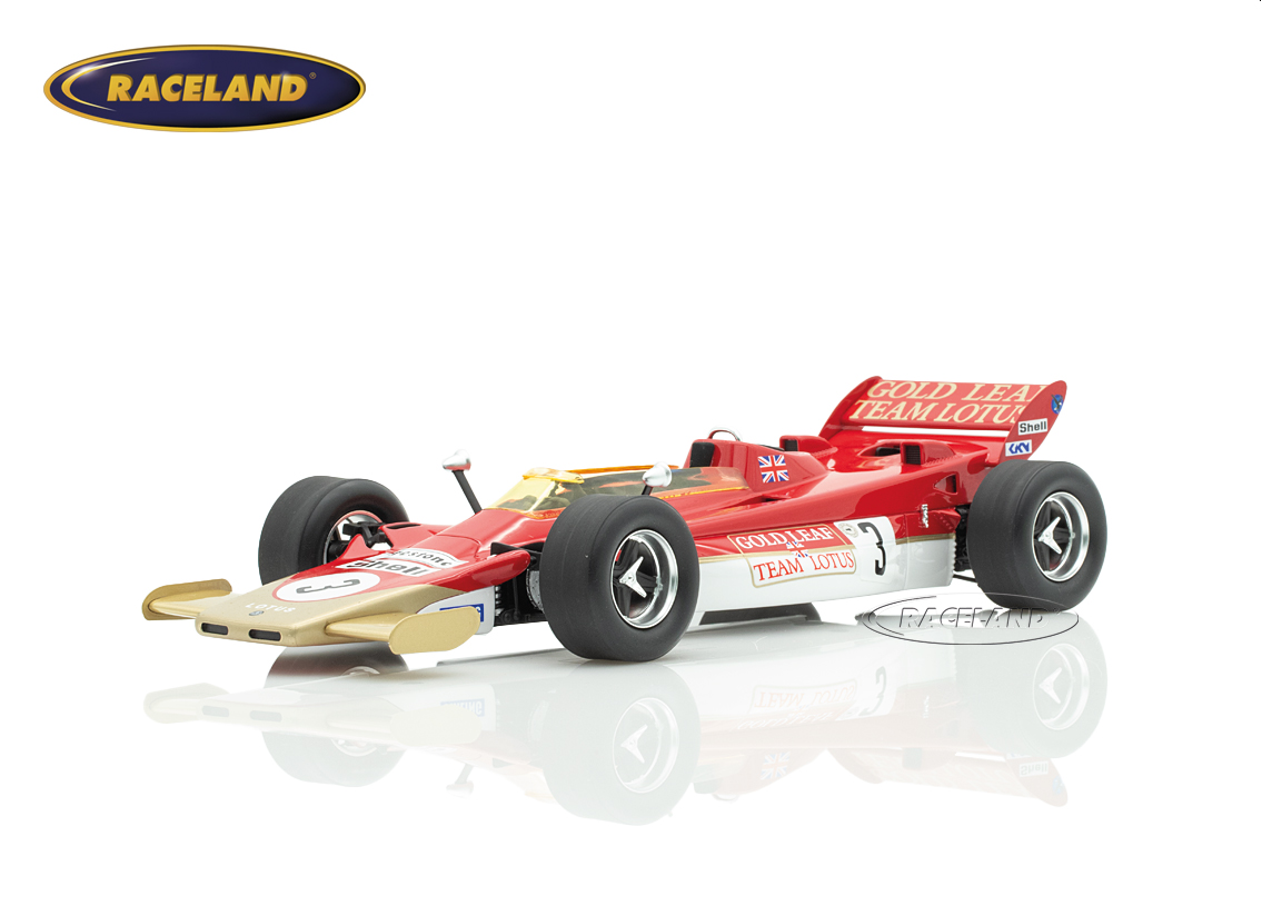 Lotus 56B F1 Gold Leaf Team Lotus British GP 1971
