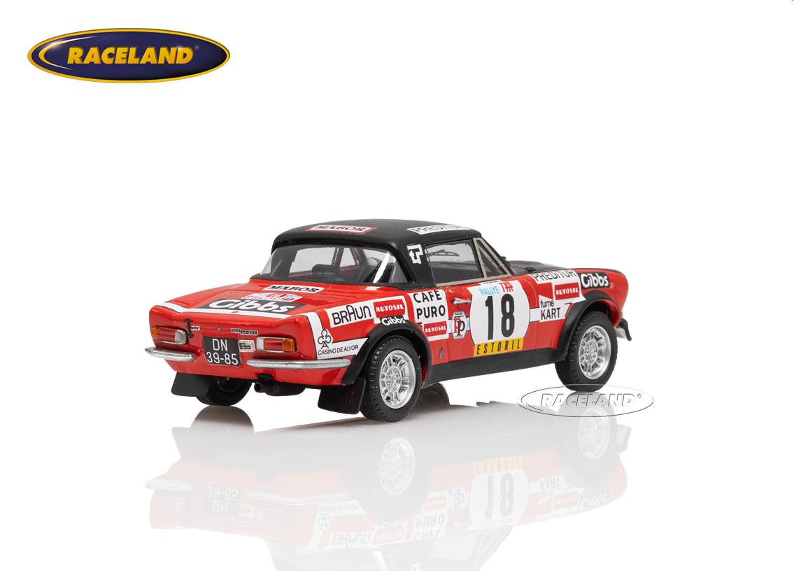 Fiat 124 Sport Spider 1600 Cinegra VIP TAP Rallye Portugal 1974