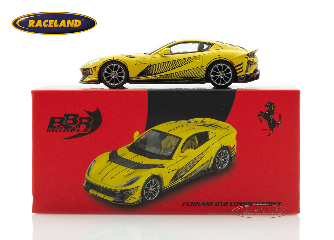 Ferrari 812 Competitizione Tailor Made 2021 - yellow