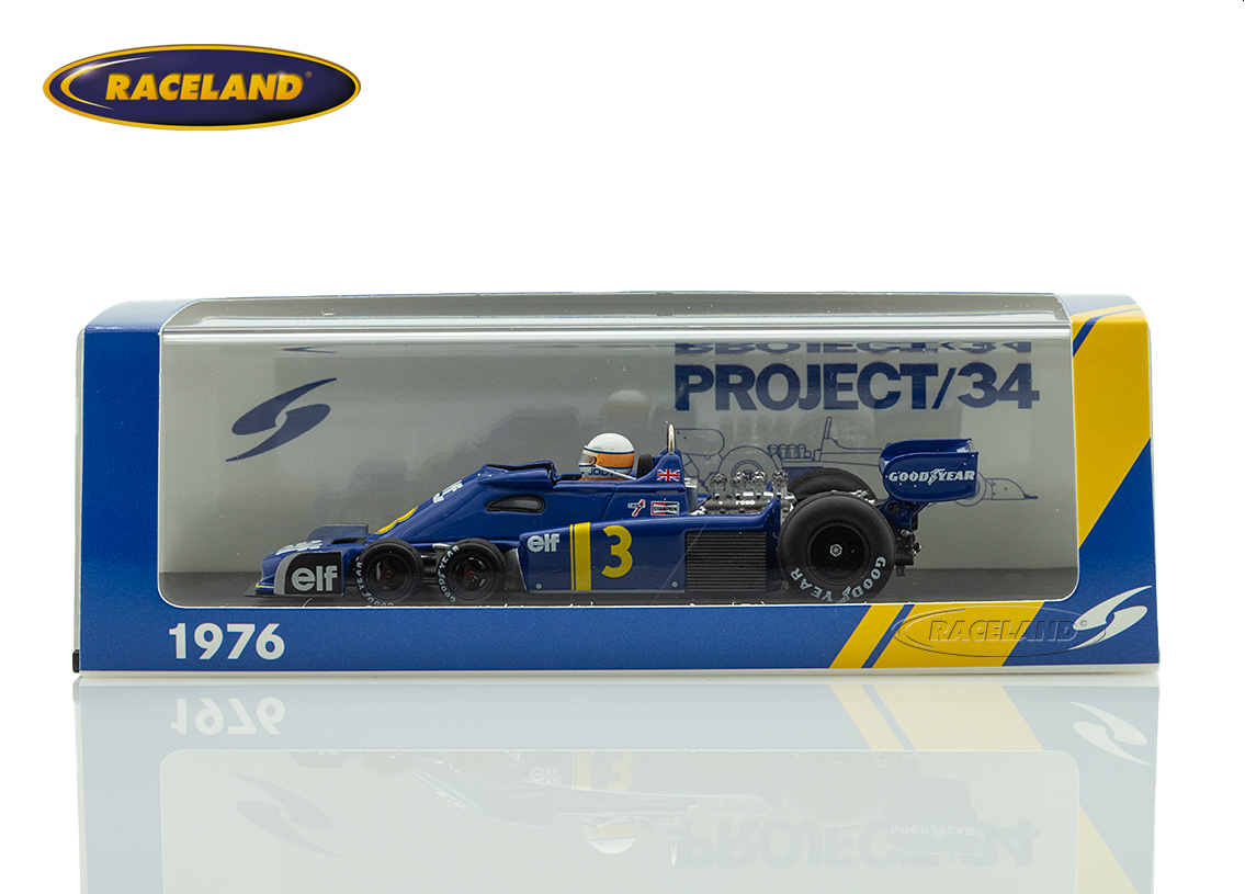 Tyrrell P34 Cosworth V8 elf Team Tyrrell F1 5° Dutch GP Zandvoort 1976