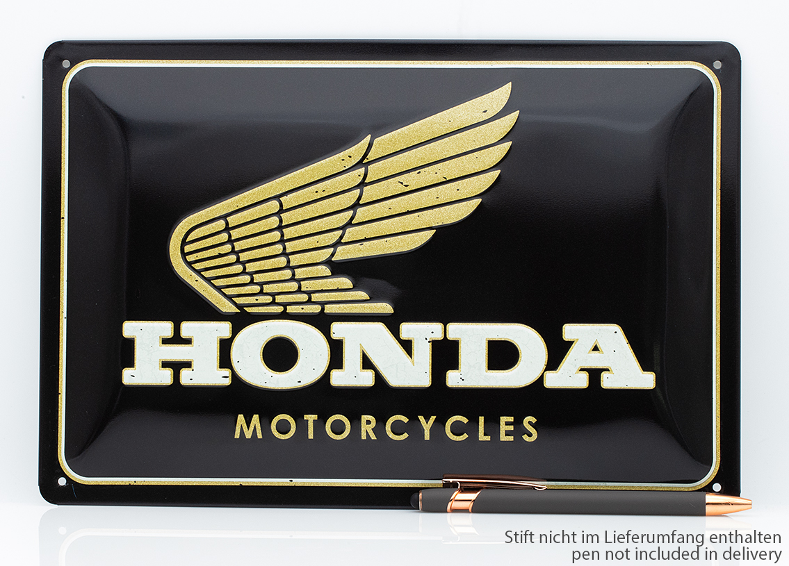 tin sign HONDA MC Motorcycles 20 x 30cm