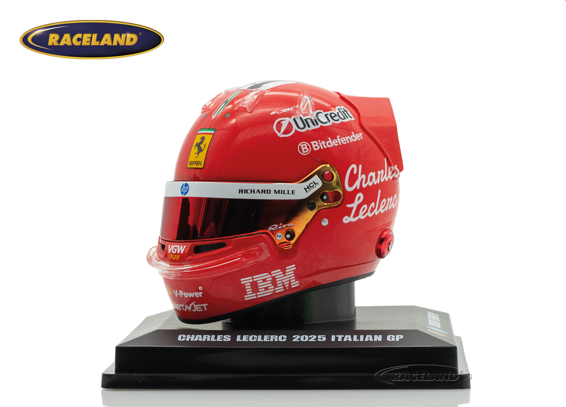 Helmet Scuderia Ferrari F1 Italian GP Monza 2025