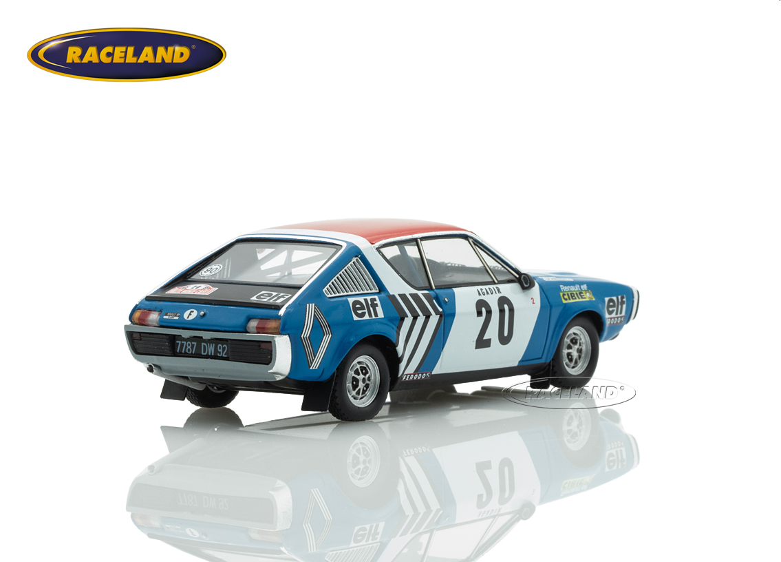 Renault 17 Gordini Alpine Renault 5° Rallye Monte Carlo 1975