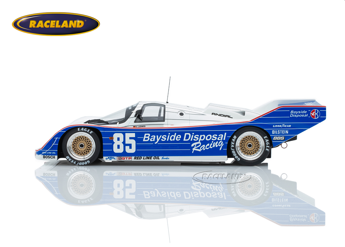 Porsche 962 Bayside Disposal Racing winner Laguna Seca 300km IMSA 1987