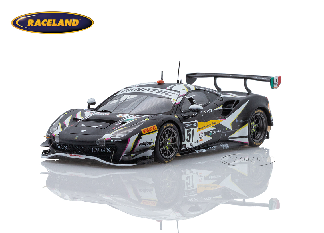Ferrari 488 GT3 Iron Lynx winner 24H Spa 2021