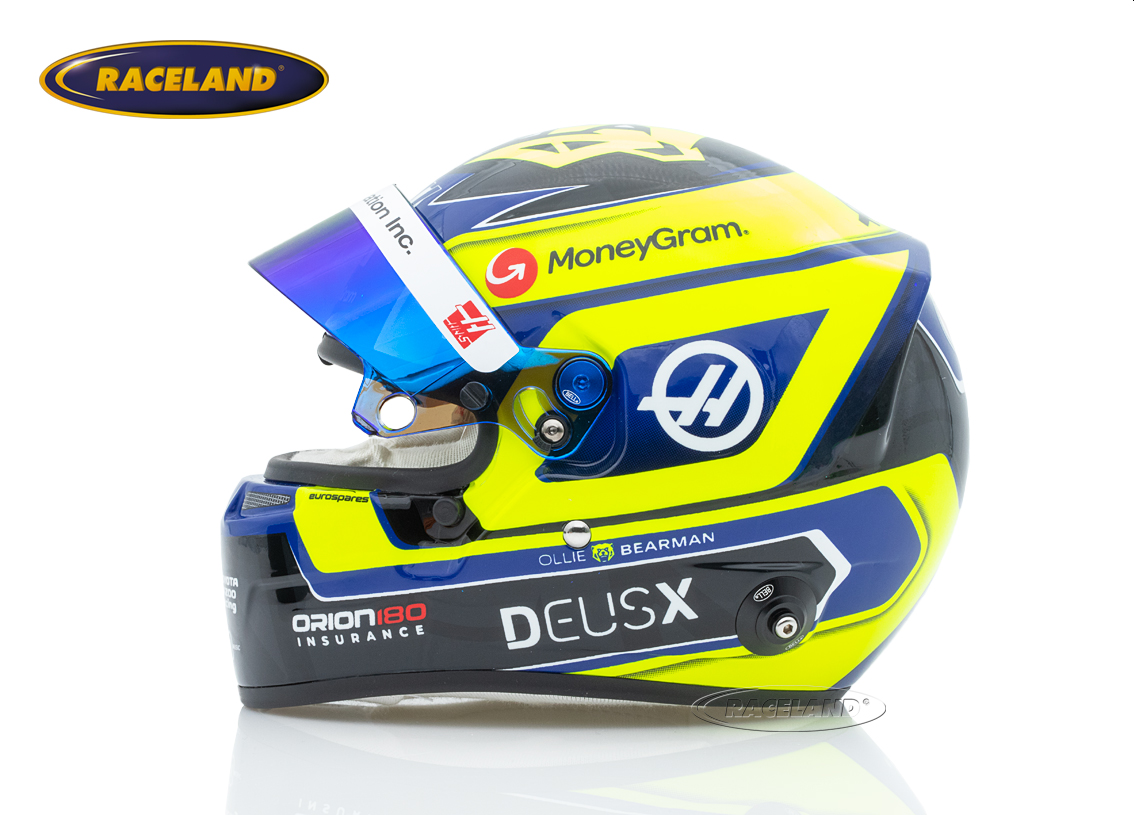 Helmet Team Haas Moneygram F1 2025